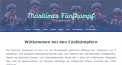 Desktop Screenshot of maritimer5kampf.de